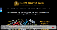 Desktop Screenshot of practicaldisasterplanning.com